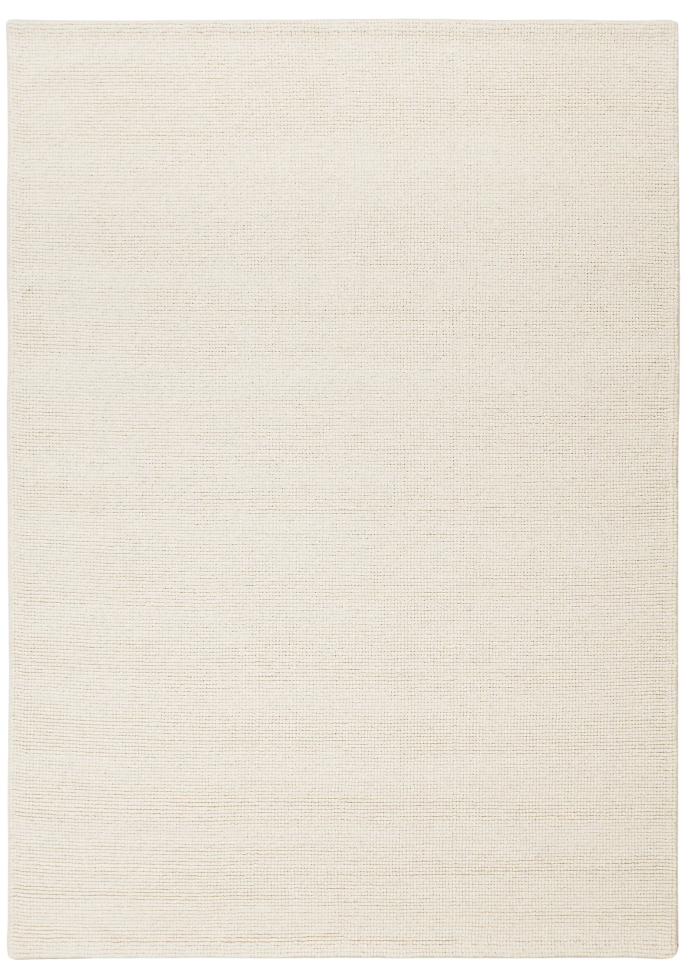 Woolen Handwoven Rug Loop White – Cotton Hand Woven handmade carpet by Ajaypee Carpets