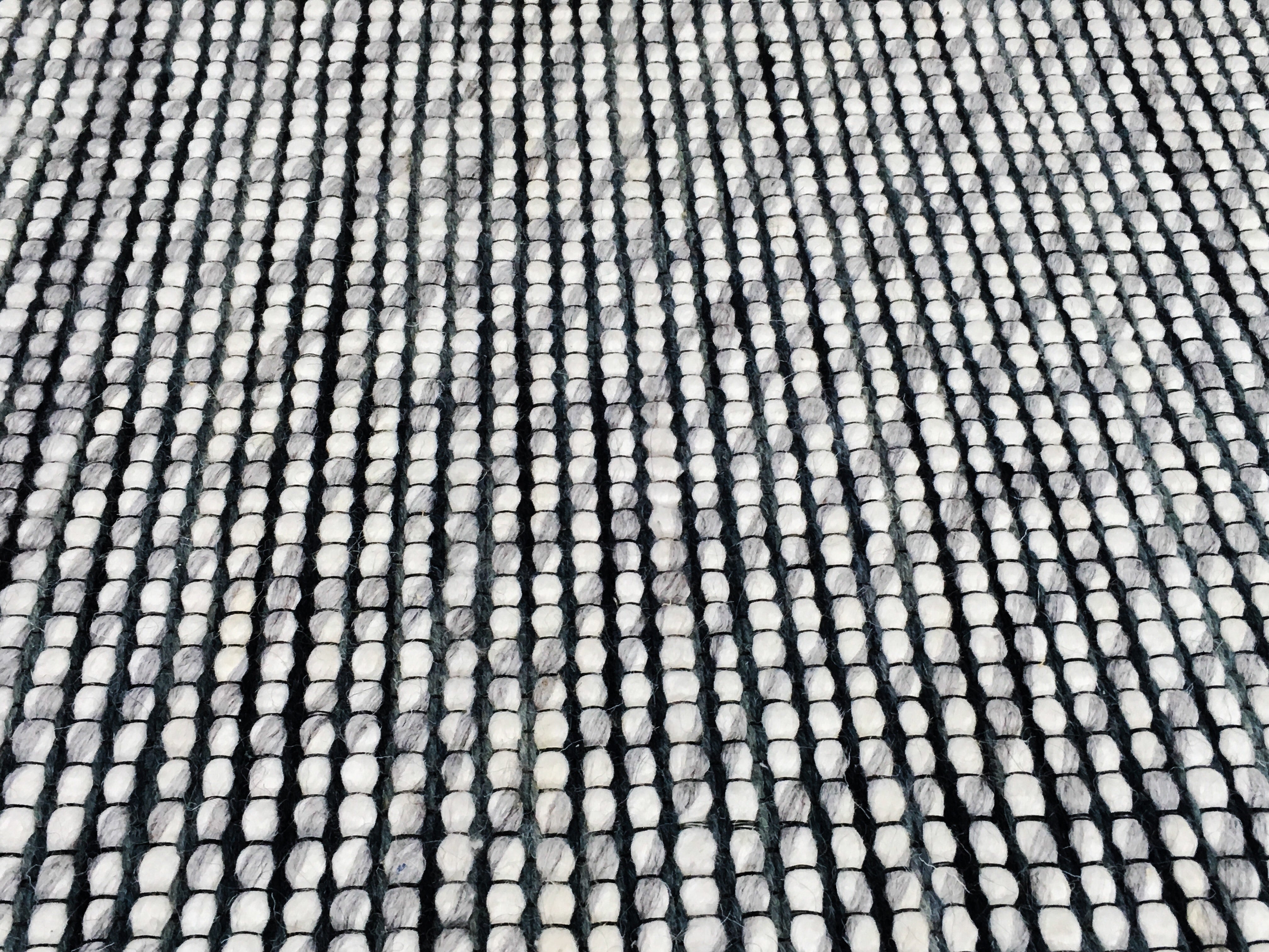 Woolen Handwoven Rug Pop Shades - Cotton - Hand Woven - Ajaypee Carpets (Thumbnail 2)