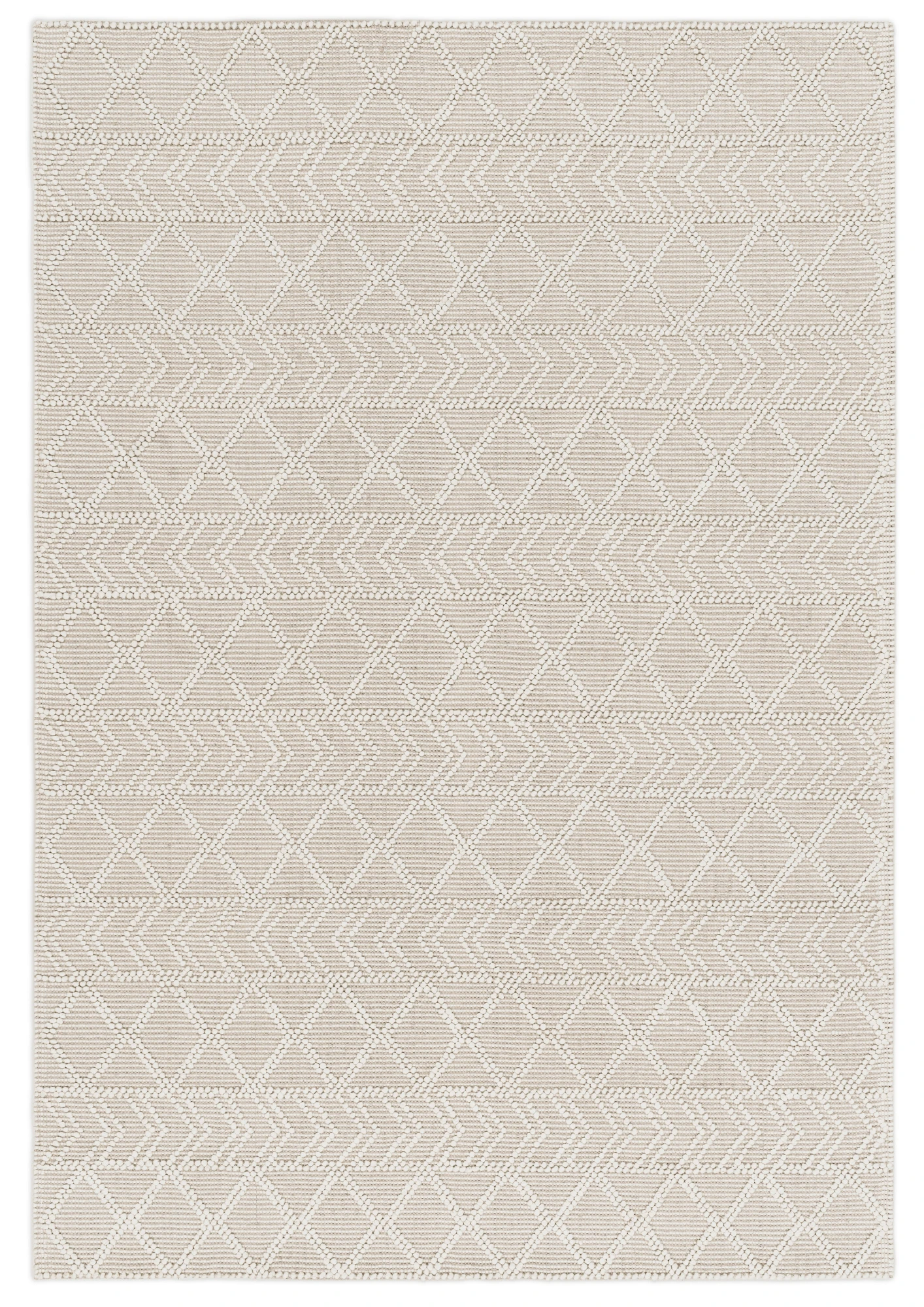 Woolen Handwoven Loop Rug Rowe – Cotton Hand Woven handmade carpet by Ajaypee Carpets