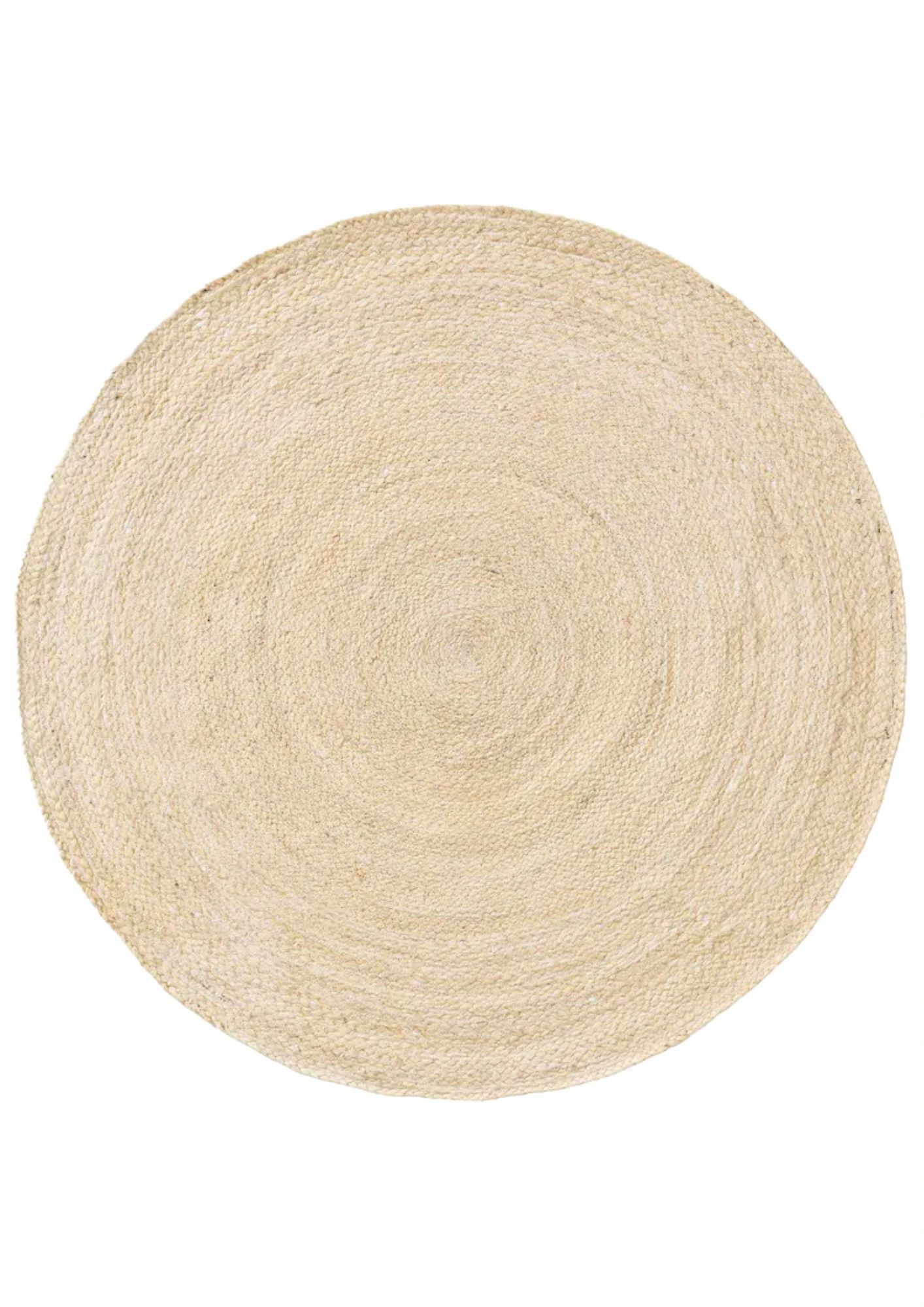 Mussoorie Handwoven Rug   Ivory