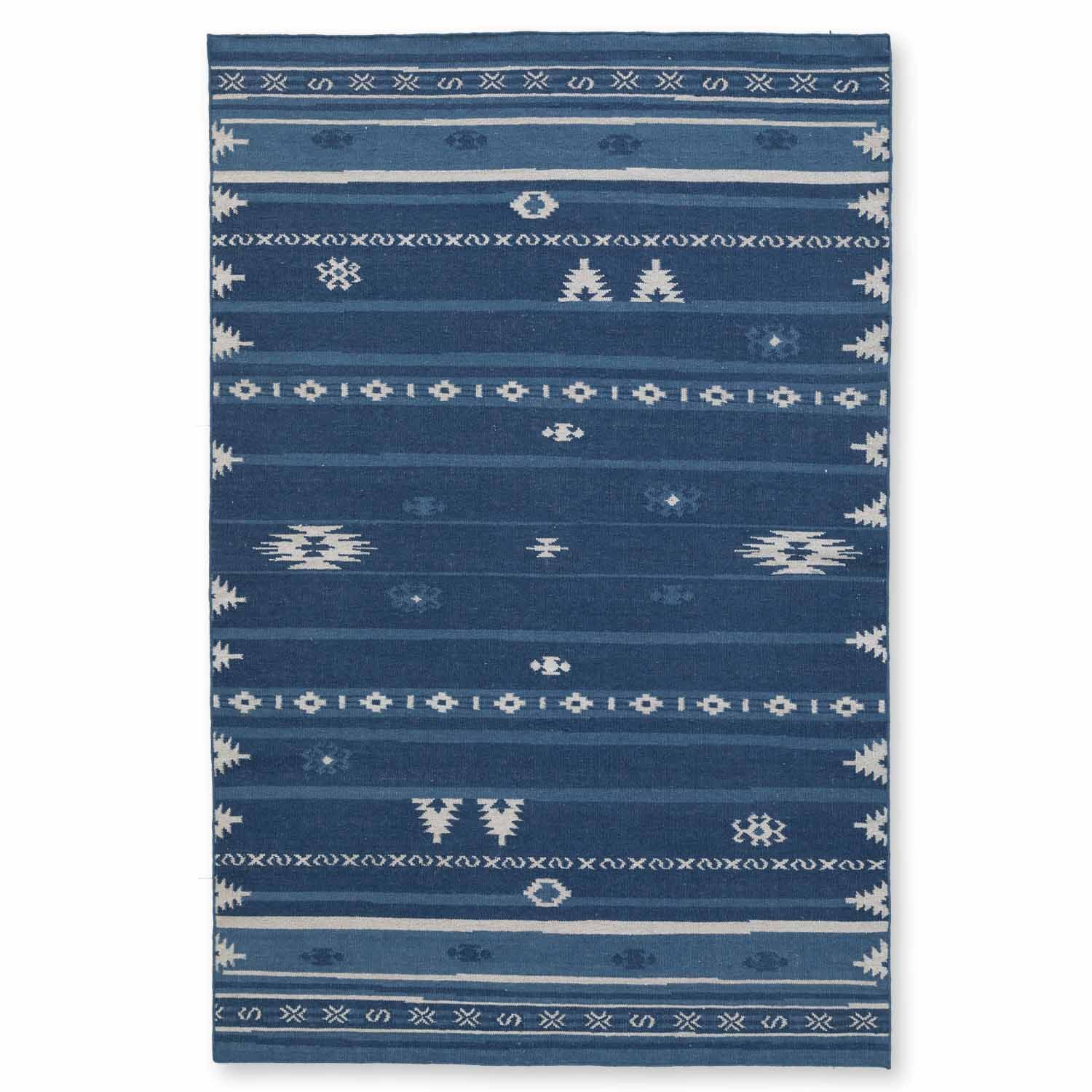 Henna Hand Woven Woollen Kilim handmade carpet