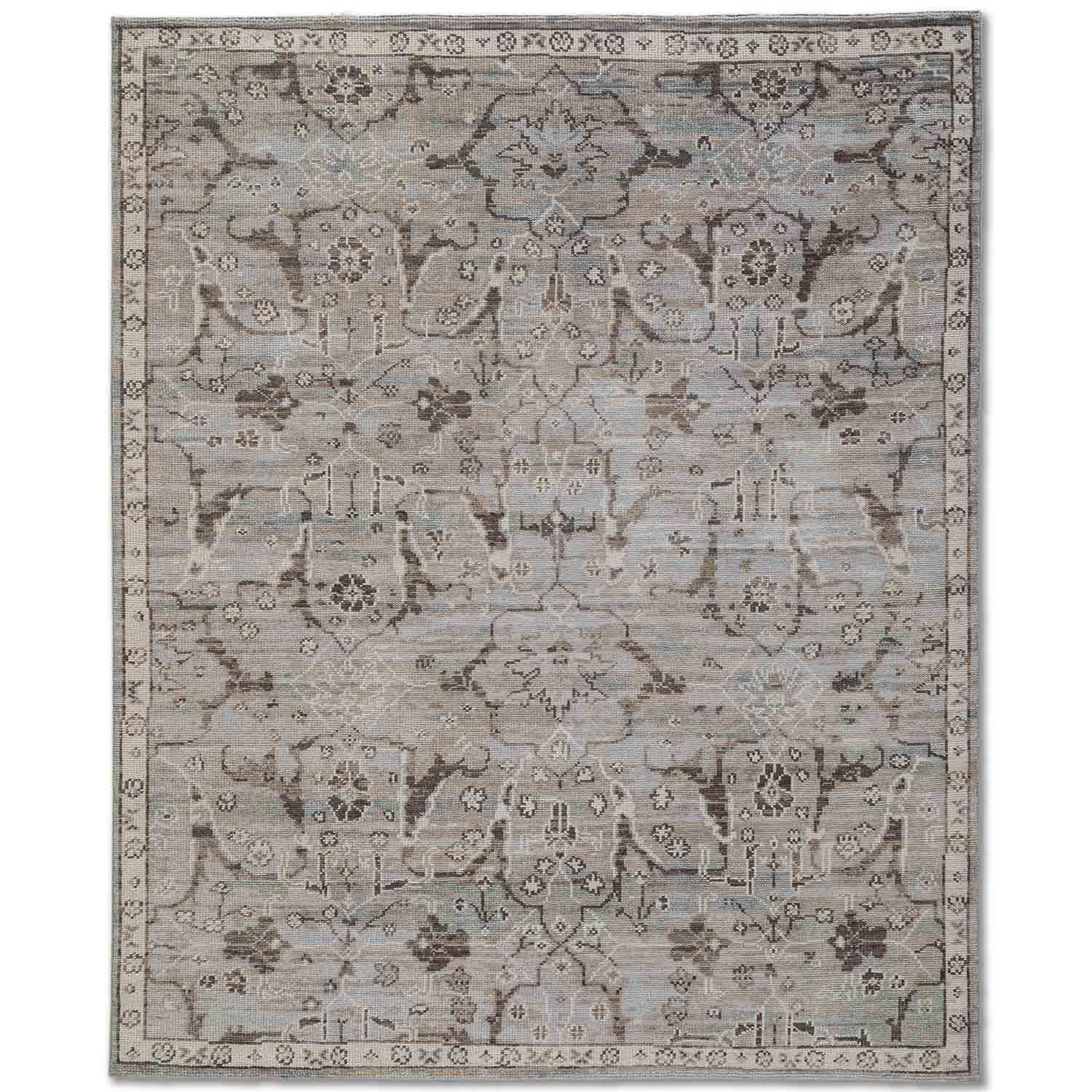 Ibrahim Hand Knotted Woollen Rug handmade carpet